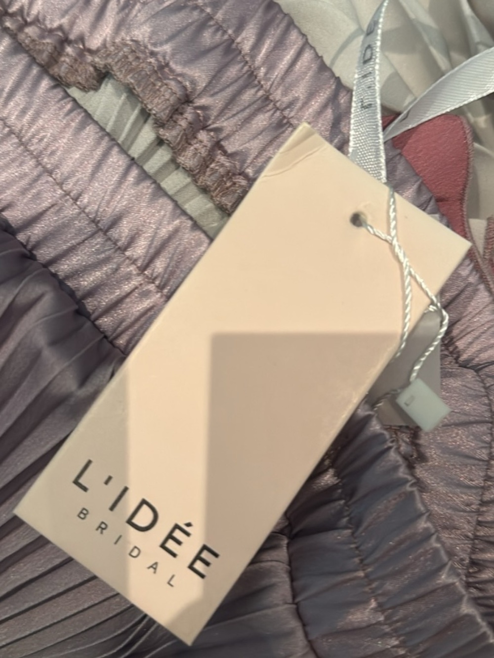 Brand new with tags (BNWT) Lidee Bisous Strapless Gown Ombre